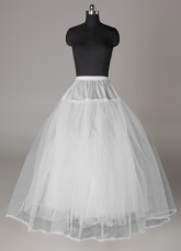 White 90cm Lining Net Bridal Wedding Petticoat