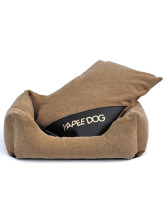 Couchage Pour Chien Lin Coton Café Classique 