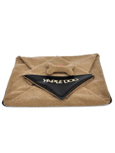 Couchage Pour Chien Lin Coton Café Classique 