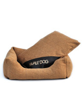 Couchage Pour Chien Lin Coton Café Classique 