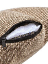 Couchage Pour Chien Lin Coton Café Classique 