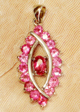 Pendentifs de pierre précieuse attrayant pour les femmes