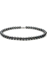 Beautiful Black Freshwater Pearl S925 Necklace