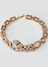 Beautiful White Swarovski Crystal Alloy Womens Bracelet
