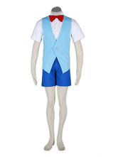 Detective Conan-Conan 2th Cotton Polyester Cosplay Costume