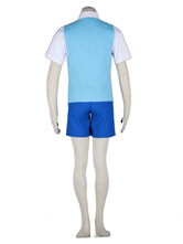 Detective Conan-Conan 2th Cotton Polyester Cosplay Costume