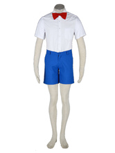 Detective Conan-Conan 2th Cotton Polyester Cosplay Costume