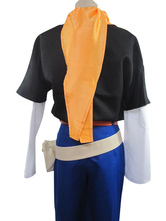 Dragon Ball Andriod Uniform Cloth Rolle Woolen Fabric Cosplay Costume
