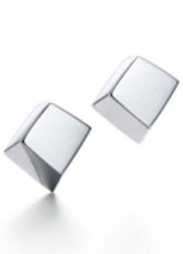 Mode Argent 925 Blanc boucle d'oreille Femmes