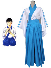 Gintama Shimura Shinpachi 65% Cotton 35% Polyester Cosplay Costume