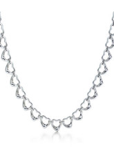 Schöne 925 Silber Sweetheart Kette für Frauen