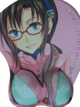 Neon Genesis Evangelion Makinami 3D Chest Anime Mouse Pad
