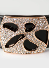 Popular Black Swarovski Crystal Rhinestone Alloy Womens Bracelet