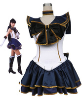 Sailor Moon Meiou Setsuna Cotton Polyester Cosplay Costumes
