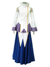 Seed Lacus Clyne 1th Cotton Polyester Cosplay Costume
