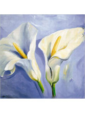 Peintures à L'huile Canevas Fleurs Fraiches 50*60 cm