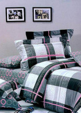 Ensemble de literie classique 100% en coton
