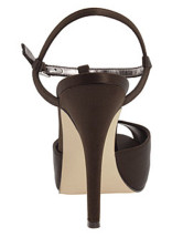 Coffee Peep Toe 4 7/10