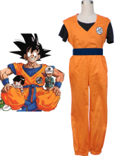 Dragon Ball 65% Cotton 35% Terylene Cosplay Costume