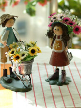 Amoureux Mariah superbe Set de fleurs de soie