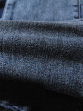 Hot Gray Cotton Maternity Jeans