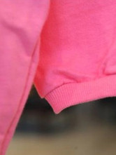 Cute Pink Cotton Long Sleeves Maternity Shirt