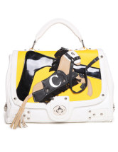 30*18*15cm Lovely Yellow PU Women's Satchel