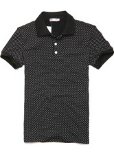 Modest Black Freshcolor Short Sleeves Man's Polo Shirt