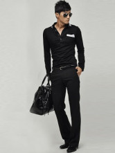 Perfect Dark Blue Freshcolor Polo manches courtes pour homme