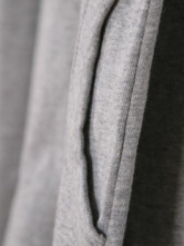 Popular Light Gray Cotton Maternity Tee Shirt