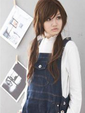 Practical Blue Jeans Cotton Maternity Suspender Trousers