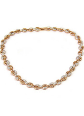 Romantique "métal blanc" Silver Crystal Swarovski Collier pour les femmes