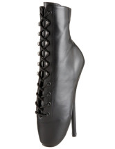 Chaussures de mode sexy noires  vernies en PVC  aux talons hauts