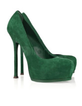 Sexy Green 5 1/2'' High Heel Sheep Jing Fashion Shoes