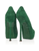 Sexy Green 5 1/2'' High Heel Sheep Jing Fashion Shoes