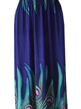Robe Pour Femme Cou V Polyester Coton Mercerisé Saveur Ethnique Spaghetti Sexy