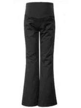 Populaire Black Pantalon de maternité coton 1
