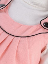 Sweet Pink Sleeveless Maternity Dress