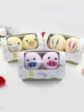 Animal 20*20cm 100% Cotton Quality Towel Gift Box