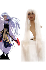 1M InuYasha Sesshoumaru Cosplay Wig