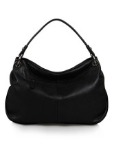 女性のためにエレガントな黒のPU / PVCのショルダーバッグ