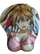 Ikkitousen Sonsaku Hakufu 26*22cm 3D Silicone Filling Chest Anime Mouse Pad
