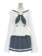 Lucky Star Akira Uniform Cloth Cosplay Costume