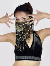Attrayant Mesh Colorful Plum Blossom Veil Belly Dance