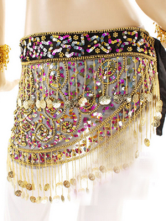 Beautiful Net Beads Belly Dance Dress