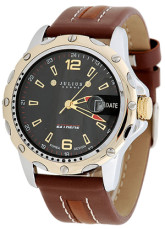 Brun et noir Shell cuivre 4.5cm * 4.5cm Montre Homme