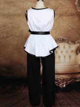 Blouse Chemise Sans Manche Col Rond Soie Réelle Blanche Elégante 