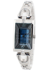 Mode analogique Black Watch Sqare inoxydable acier Femmes