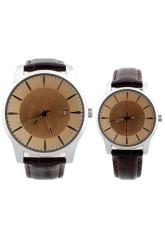 Mode Violet Etanchéité montres analogiques en acier inoxydable pour les amoureux