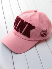 Modern Pink Adjustable Canvas Baseball Mens Hat